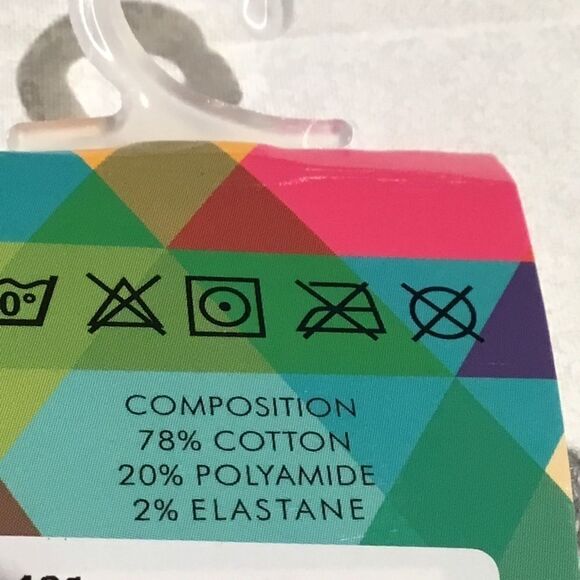 SALE. BUY 5/$10. Save NWT. Girls Knee Socks Sz 12. - Picture 5 of 6